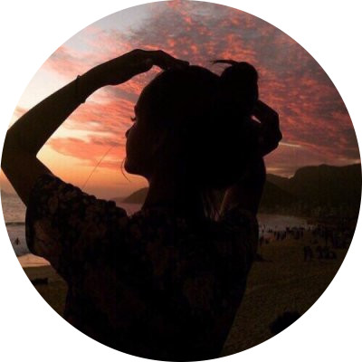 微信网红女生圆形头像