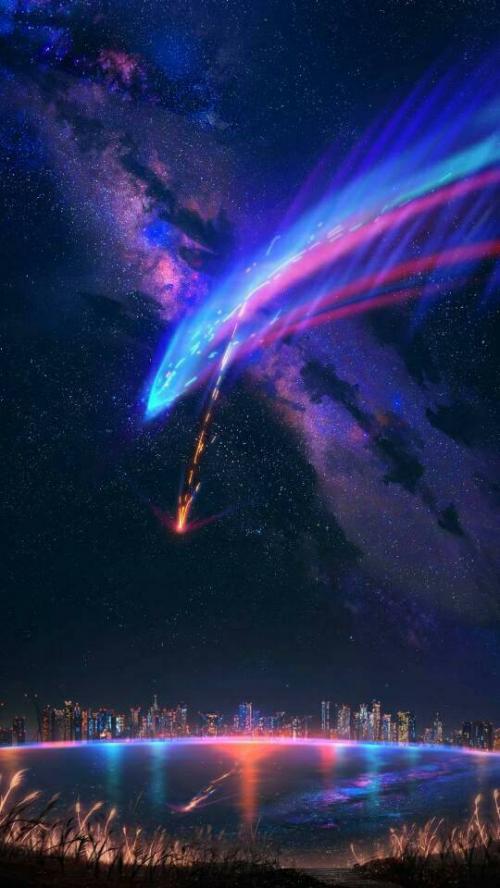 唯美星空微信图片