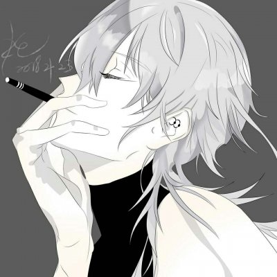 微信二次元帅气男生头像