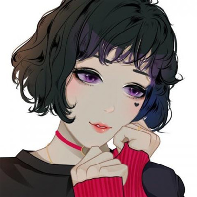 00后专属微信二次元动漫情侣头像