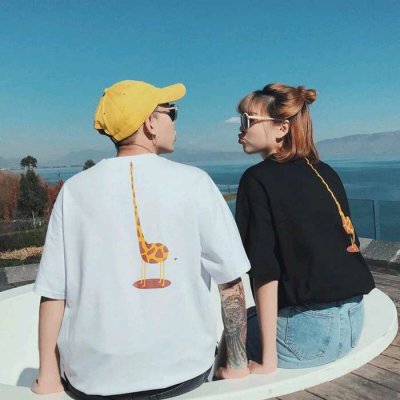 2018微信最新霸气时尚风格情侣头像套图下载