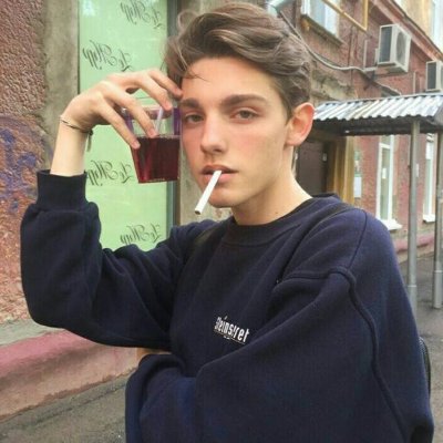 超酷欧美男生微信头像