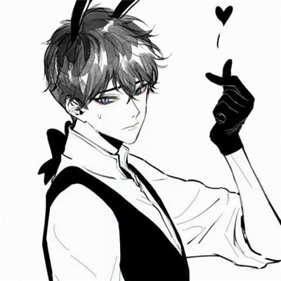 00后专属微信二次元动漫情侣头像