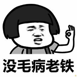 耶，老铁没毛病微信表情包