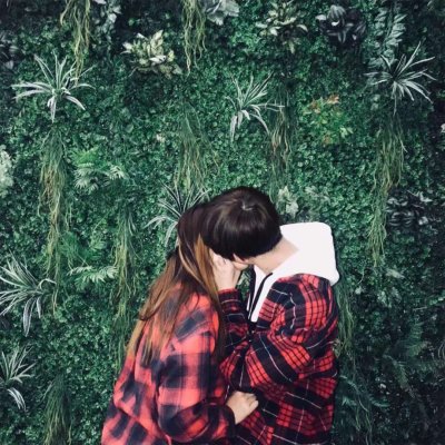 2018微信最新霸气时尚风格情侣头像套图下载