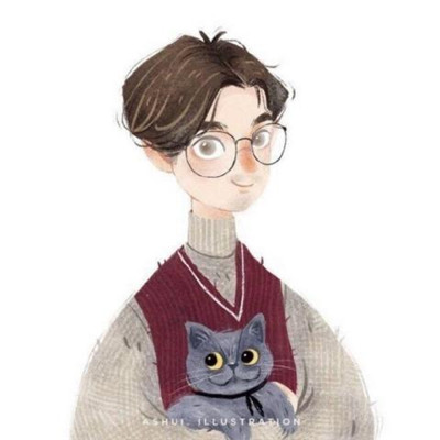 00后专属微信二次元动漫情侣头像