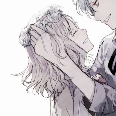 可爱微信情侣二次元动漫头像