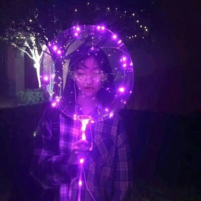 微信紫色系女生头像