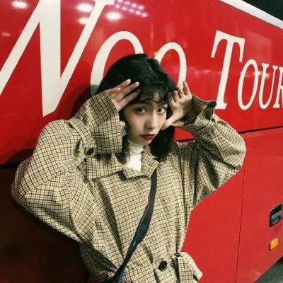 红色系微信女生头像