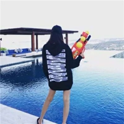 个性唯美风格微信女生背影头像下载