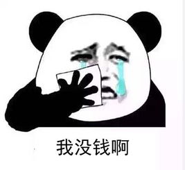 我没钱微信搞笑表情包