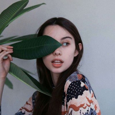 微信唯美欧美风女生头像