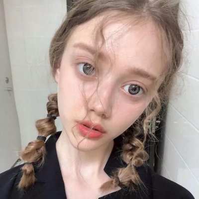 微信唯美欧美风女生头像