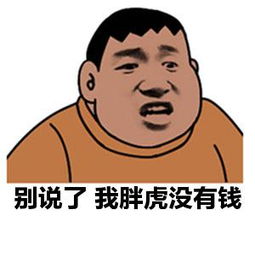 我没钱微信搞笑表情包