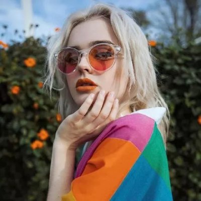 微信唯美欧美风女生头像