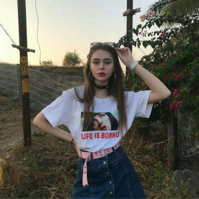 微信唯美欧美风女生头像