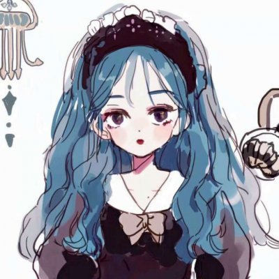 微信个性二次元插画女生头像