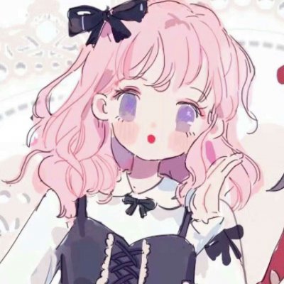 微信个性二次元插画女生头像