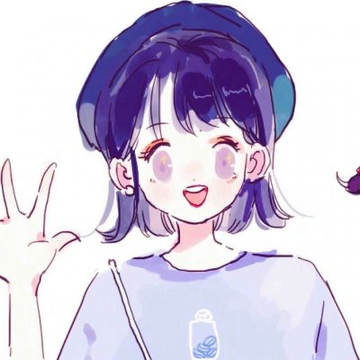 微信个性二次元插画女生头像