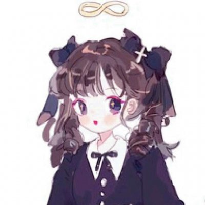 微信个性二次元插画女生头像