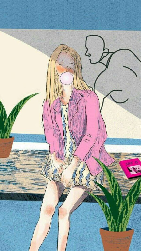 微信唯美个性简约插画图片
