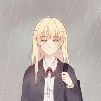 微信唯美二次元动漫情侣头像