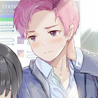 微信唯美动漫二次元情侣头像