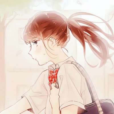 微信唯美动漫二次元情侣头像