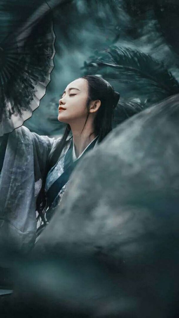 微信古风女生聊天背景