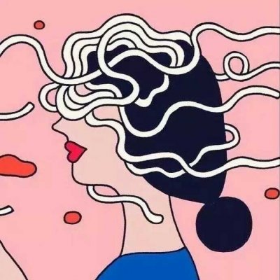 微信搞怪二次元动漫女生头像