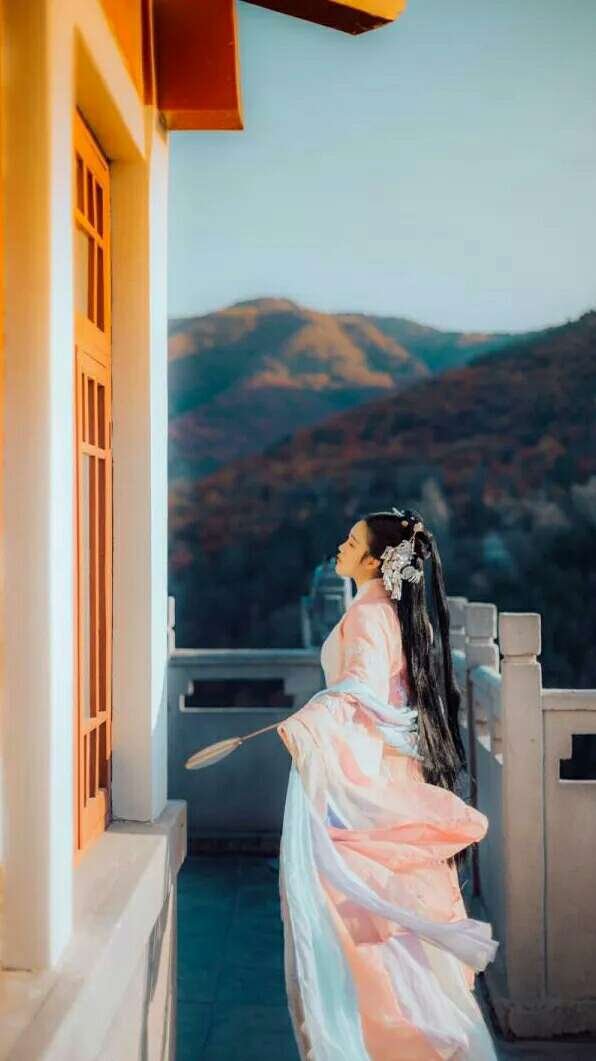 微信古风女生聊天背景