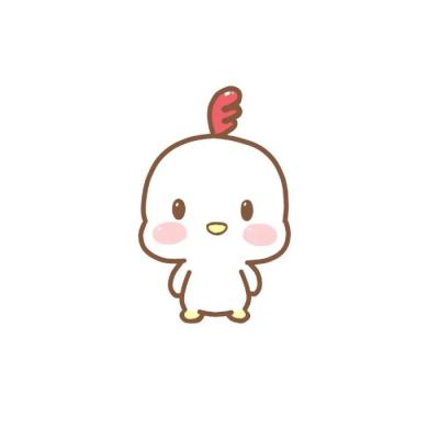 微信简约动漫情侣头像