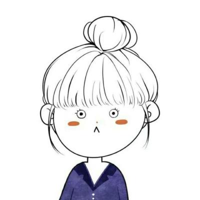 微信简约动漫情侣头像