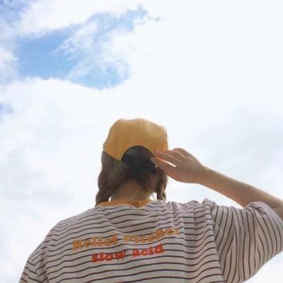 微信头像女生简单背影