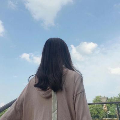 微信头像女生简单背影