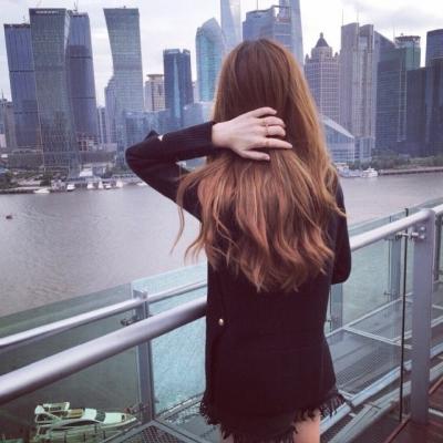 微信头像女生简单背影