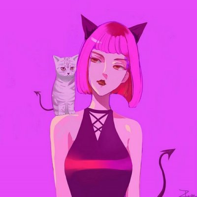 微信好看个性动漫女生头像