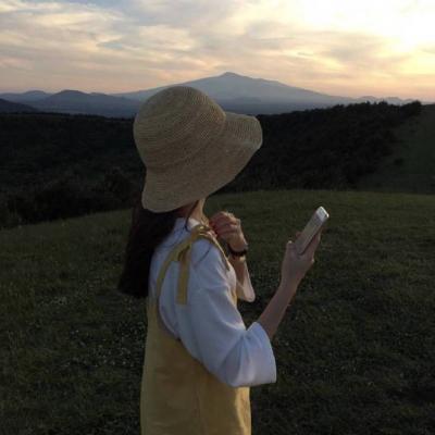 微信头像女生简单背影