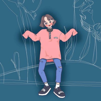 微信好看个性动漫女生头像
