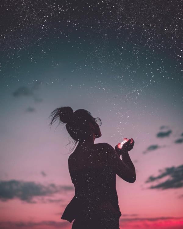 微信唯美意境梦幻朋友圈配图