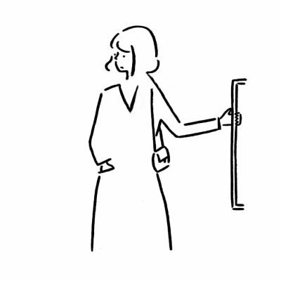 微信简笔画女生头像