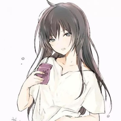 微信动漫二次元情侣头像