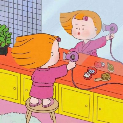 微信动漫搞怪女生头像