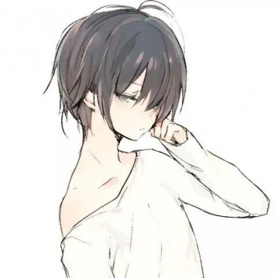 微信动漫二次元情侣头像