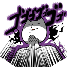 搞笑逗比风格僵硬猫系列微信表情包下载