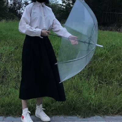 微信绿色系女生伤感头像