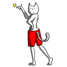 搞笑逗比风格僵硬猫系列微信表情包下载