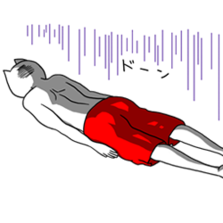 搞笑逗比风格僵硬猫系列微信表情包下载