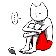 搞笑逗比风格僵硬猫系列微信表情包下载