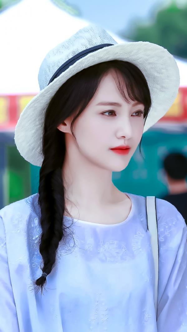 微信好看郑爽手机壁纸